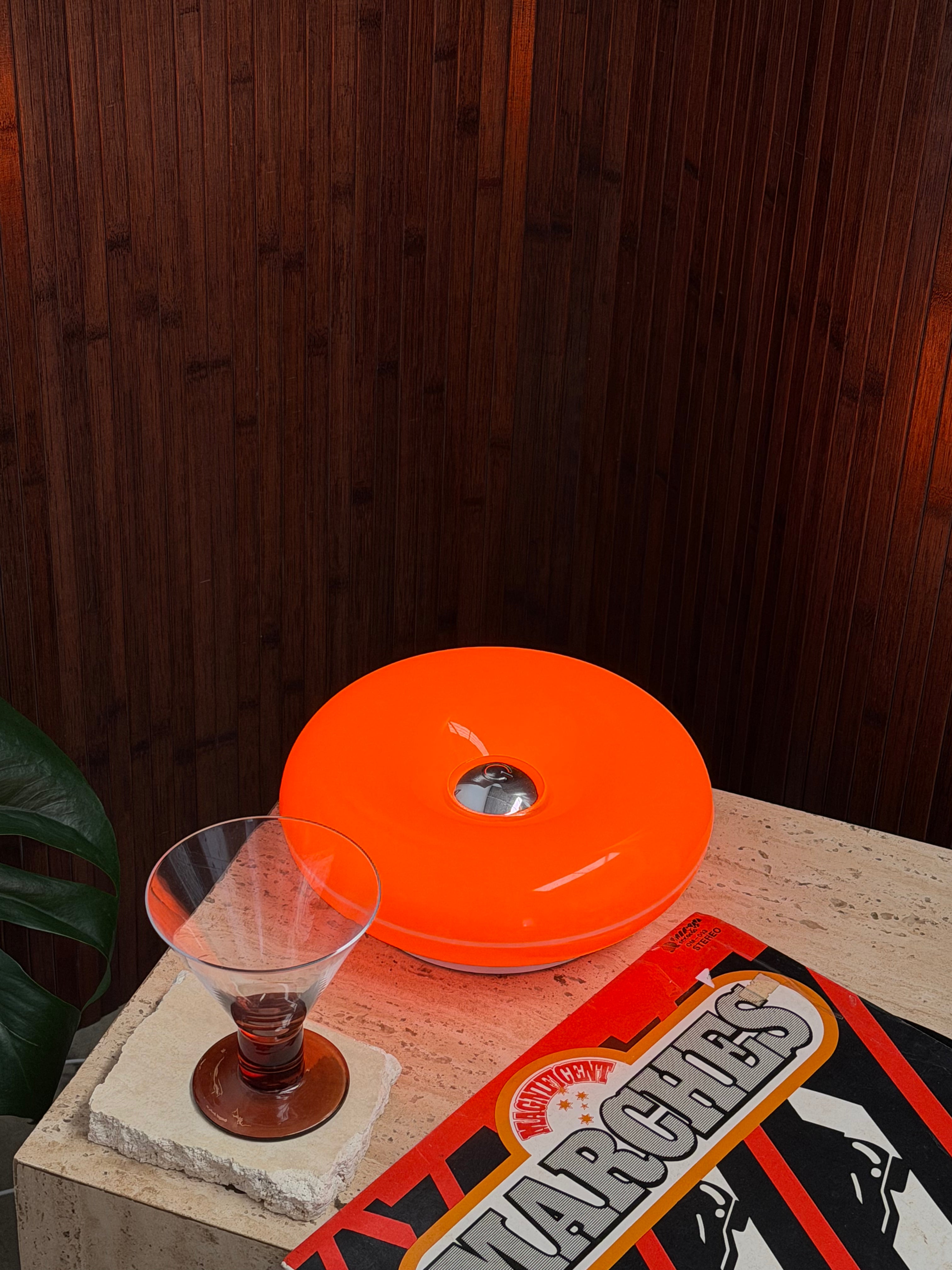 Donut Lamp Orange-2
