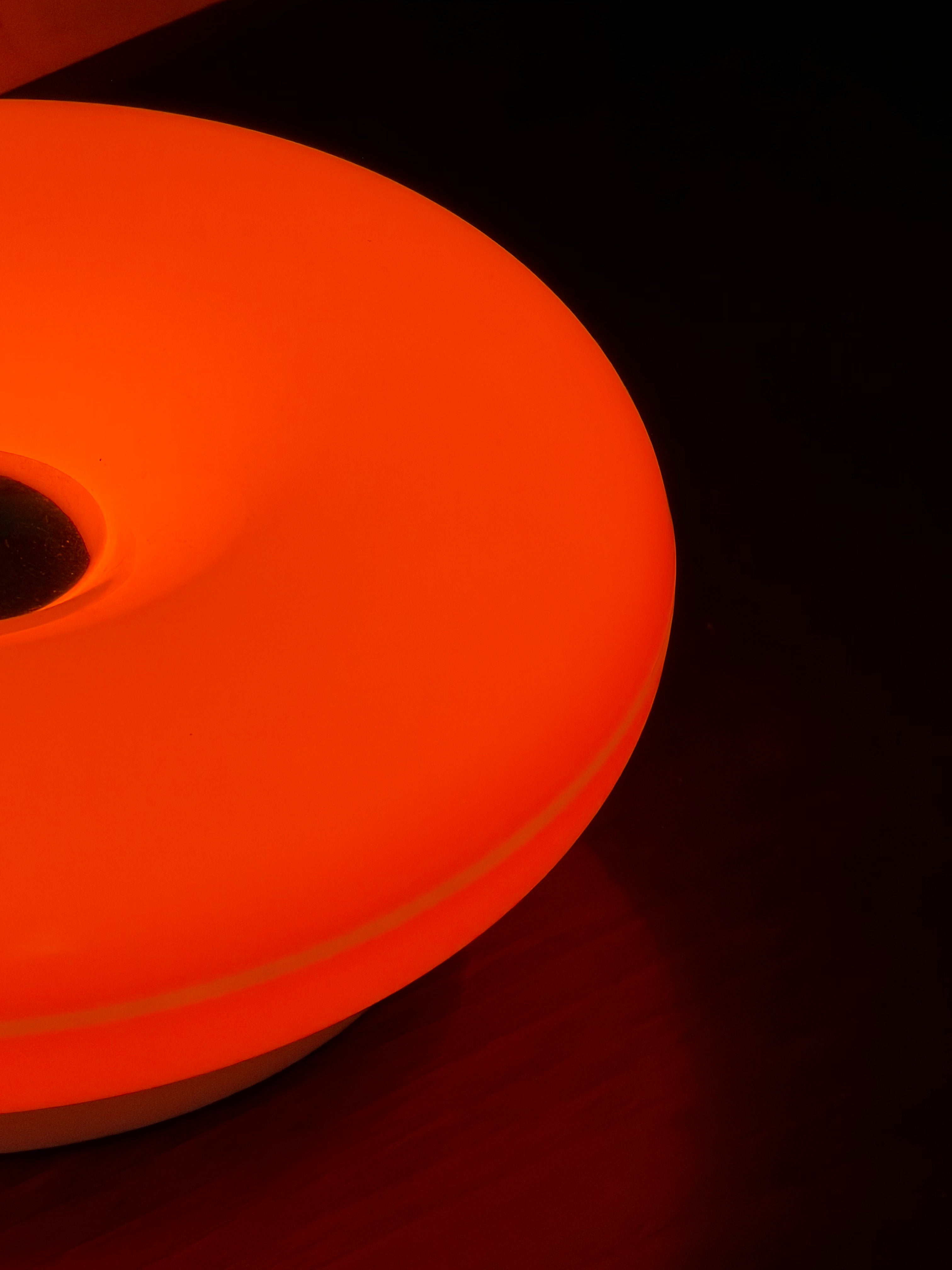 Donut Lamp Orange-10