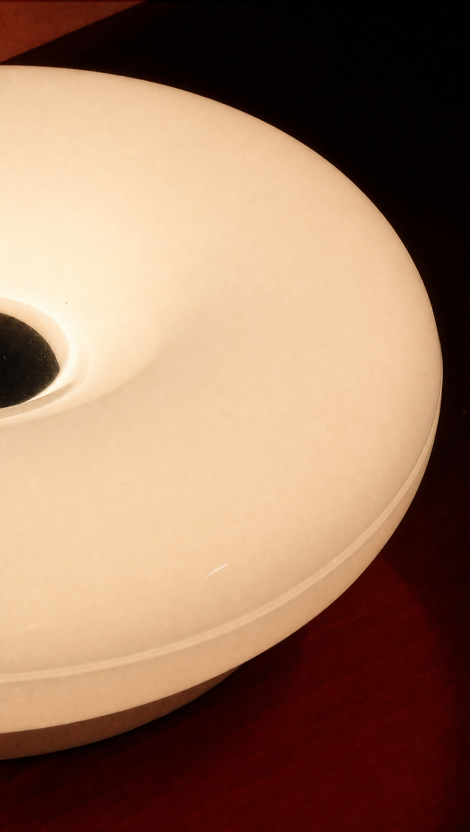 Donut Lamp Orange-12
