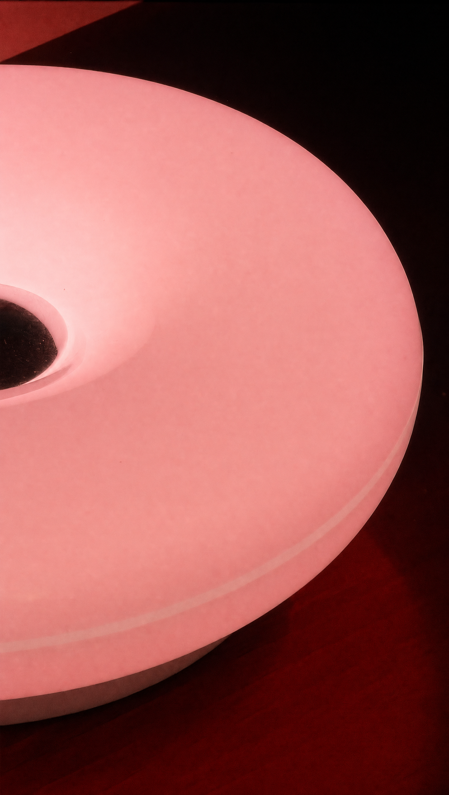 Donut Lamp Orange-11